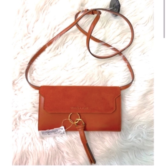 Charles & Keith Handbags - SOLD! Charles & Keith Cross Body Purse *Host Pick*